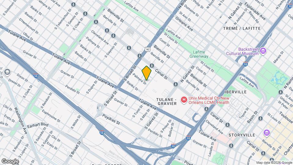 2513 Palmyra St Map and Location Details