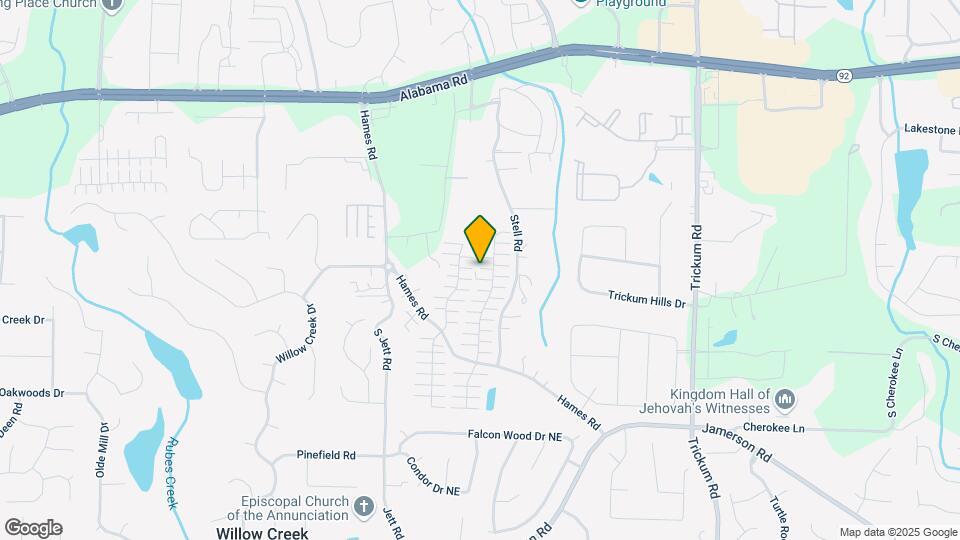 695 W Oaks Dr Map and Location Details