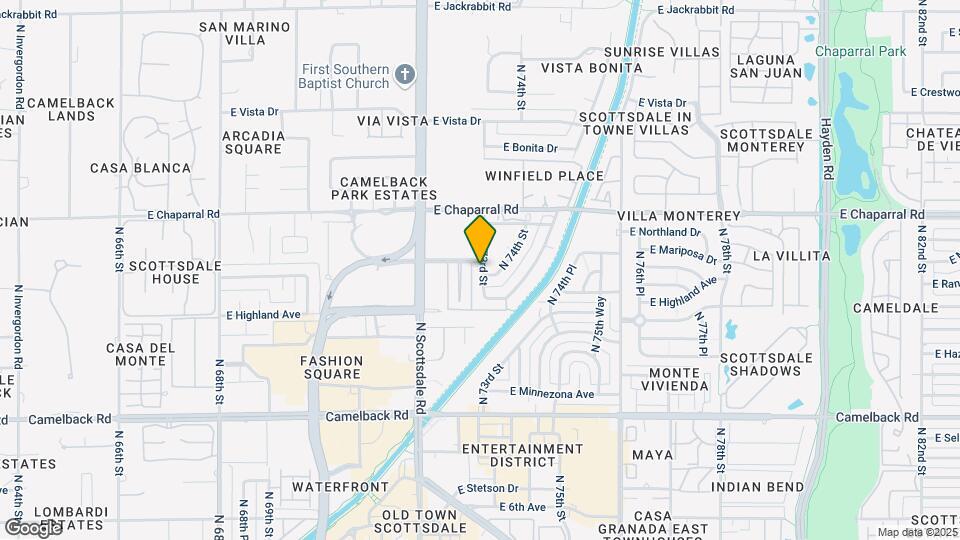 4860 N 73rd St Map and Location Details