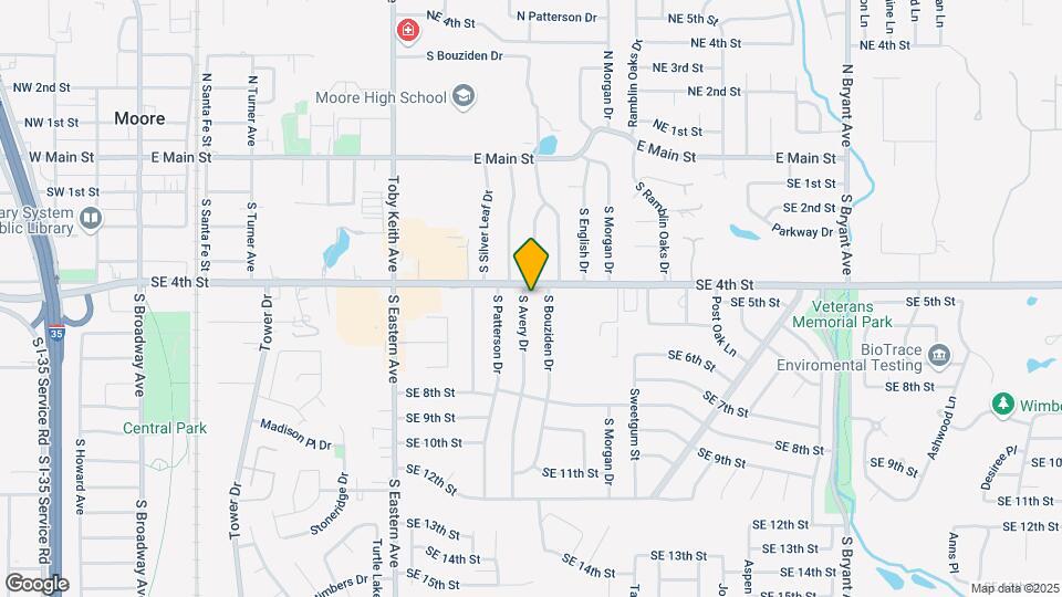 504 S Avery Dr Map and Location Details