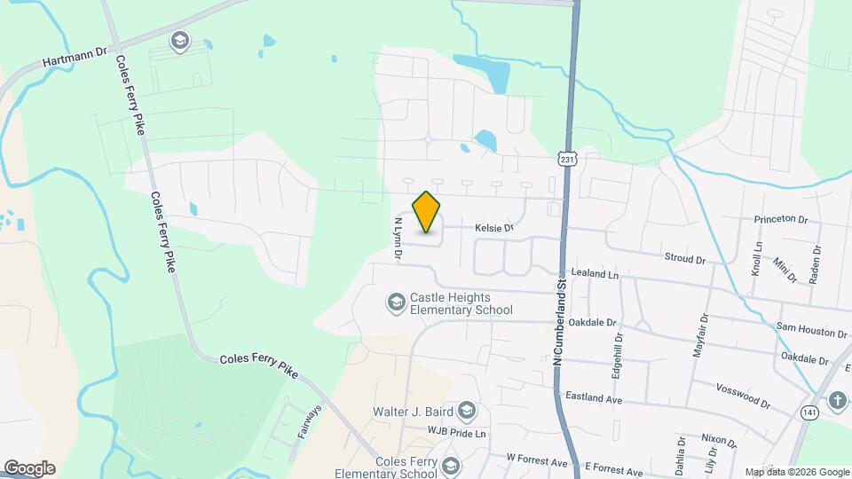 205 Christine Dr Map and Location Details