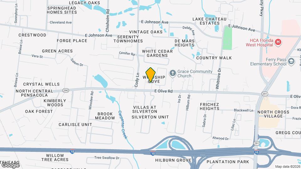 8115 Heirloom Dr Map and Location Details