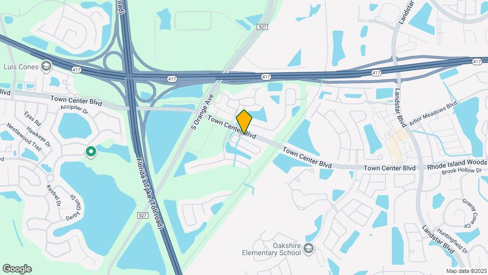 740 Cresting Oak Cir Map and Location Details