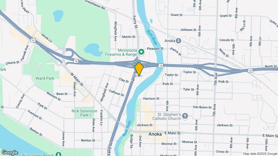 2320 N Ferry St Mapa y Detalles de la Ubicación