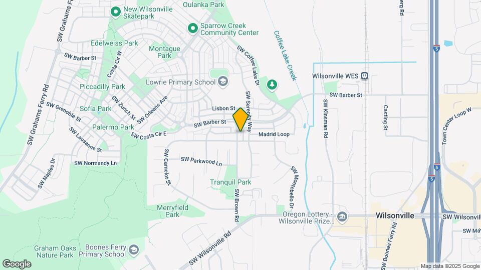 29344 SW Brown Rd Map and Location Details
