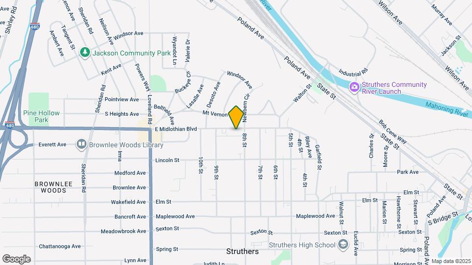 2569 E Midlothian Blvd Map and Location Details