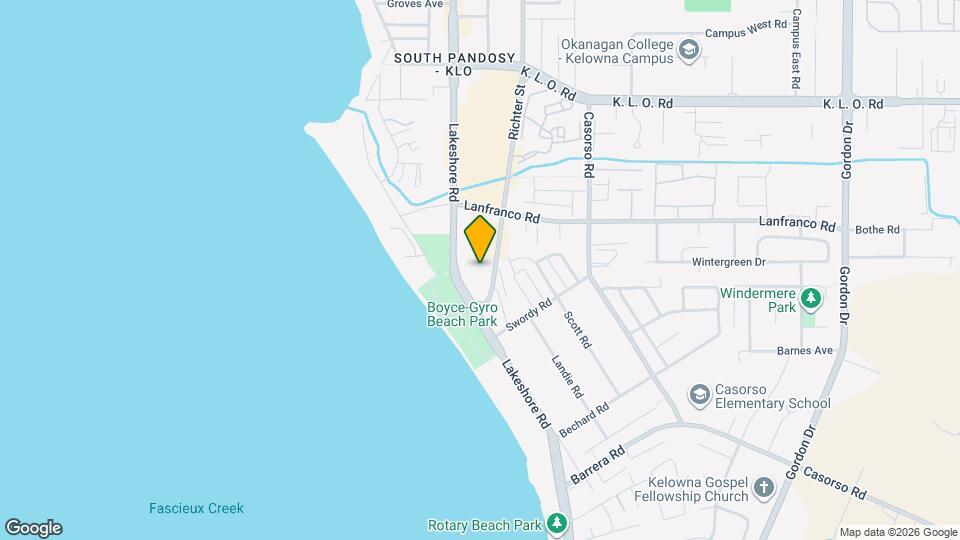 Caban at Gyro Beach Map and Location Details