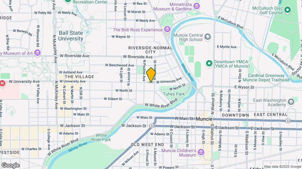 813 W University Ave Map and Location Details