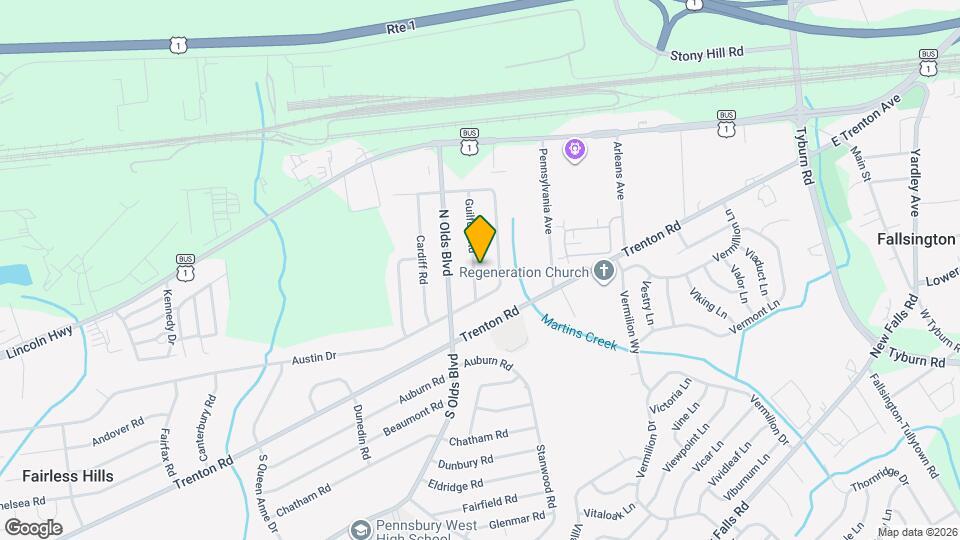 224 Guilford Rd Map and Location Details