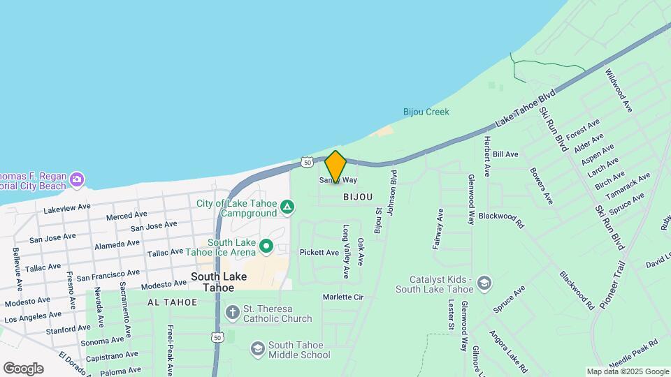 3344 Sandy Way, Unit A Map and Location Details