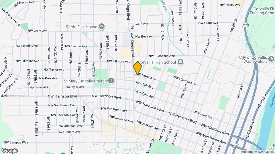624 NW 19th Map and Location Details