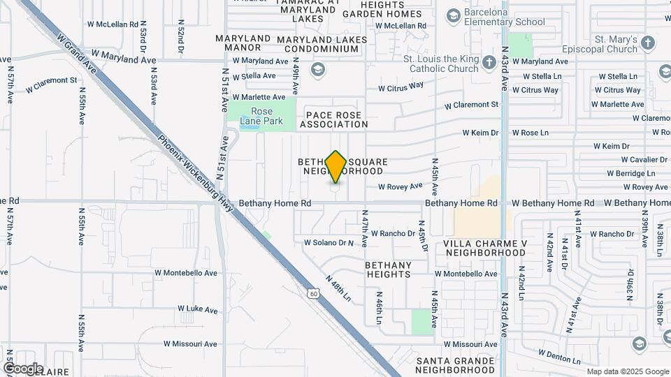 6021 N 48th Ave Map and Location Details