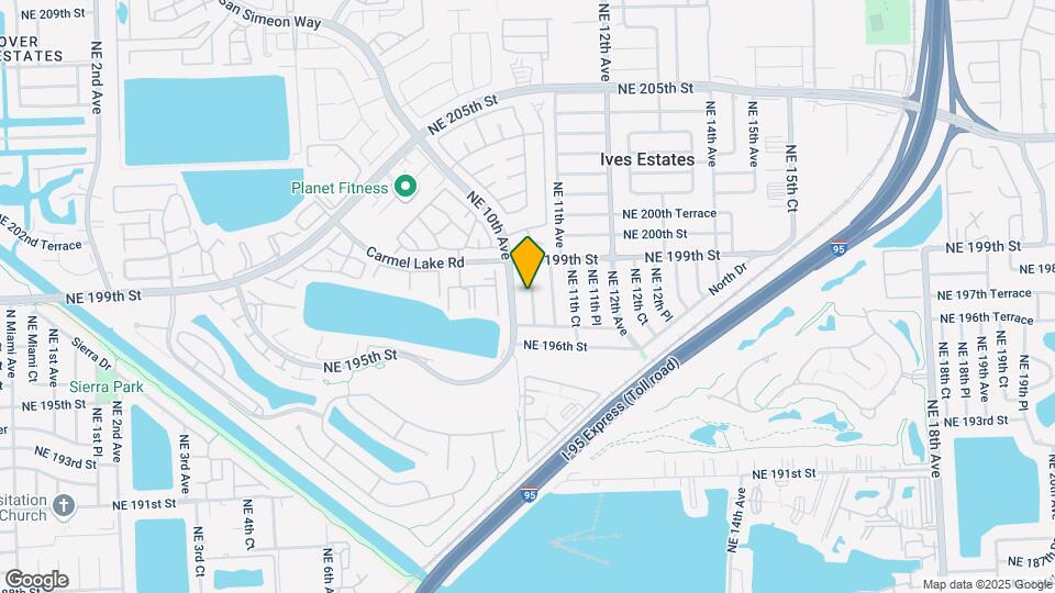 19730 NE 10th Ct Map and Location Details