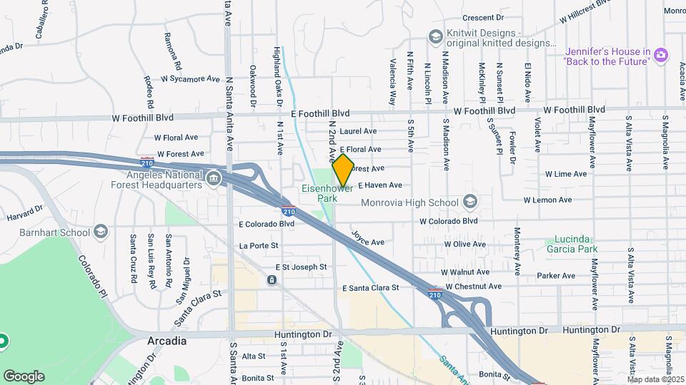 210 E Haven Ave Map and Location Details