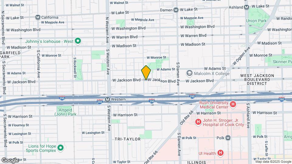 301 S Leavitt St Mapa y Detalles de la Ubicación