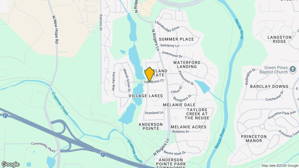 5220 Turf Grass Ct Map and Location Details