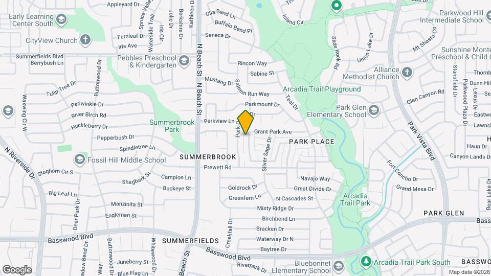 7813 Park Run Rd Map and Location Details