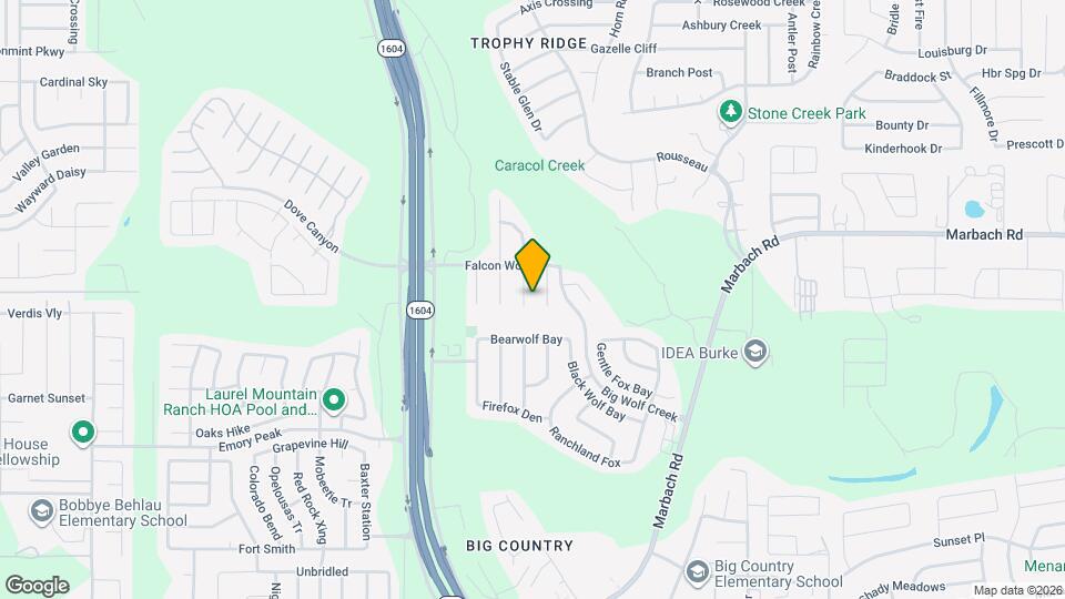 1534 Dancing Wolf Map and Location Details