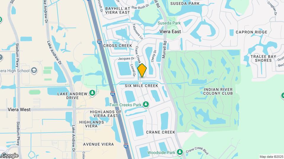 1897 Crane Creek Blvd Map and Location Details