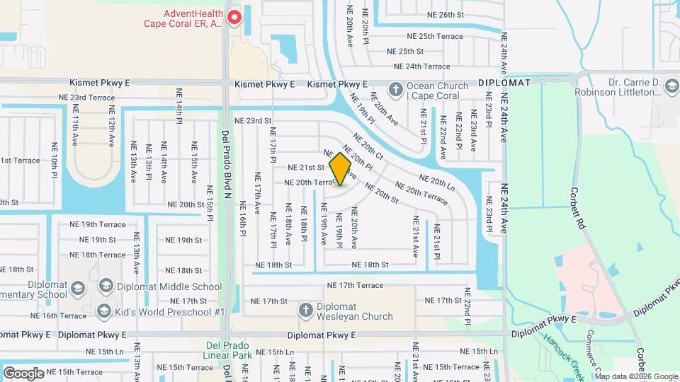 1917 NE 20th St Mapa y Detalles de la Ubicación