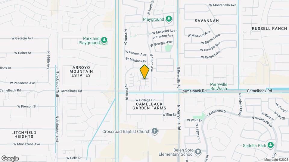 5046 N 189th Dr Map and Location Details
