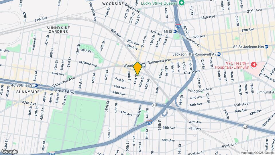 4021 61st St Map and Location Details