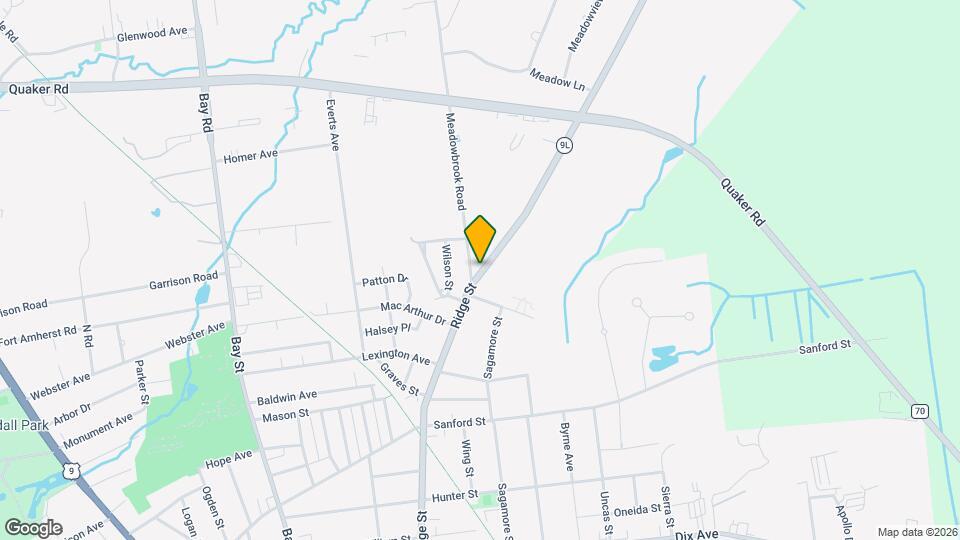 318 Ridge St Map and Location Details