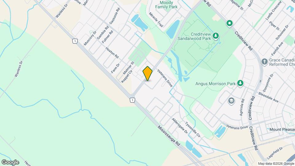 100 Dufay Rd Map and Location Details