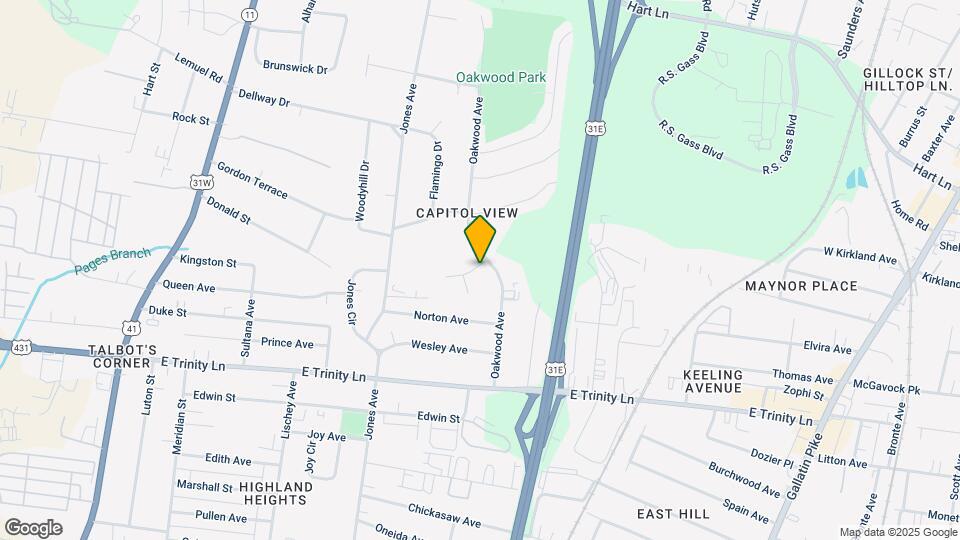 2439 Paulawood Dr Map and Location Details