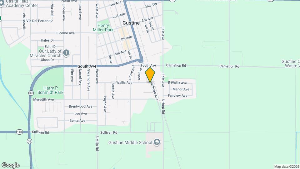 903 Railroad Ave Map and Location Details