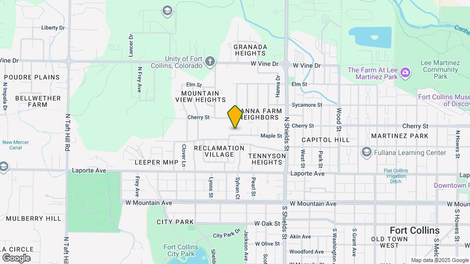 1244 Maple St Map and Location Details