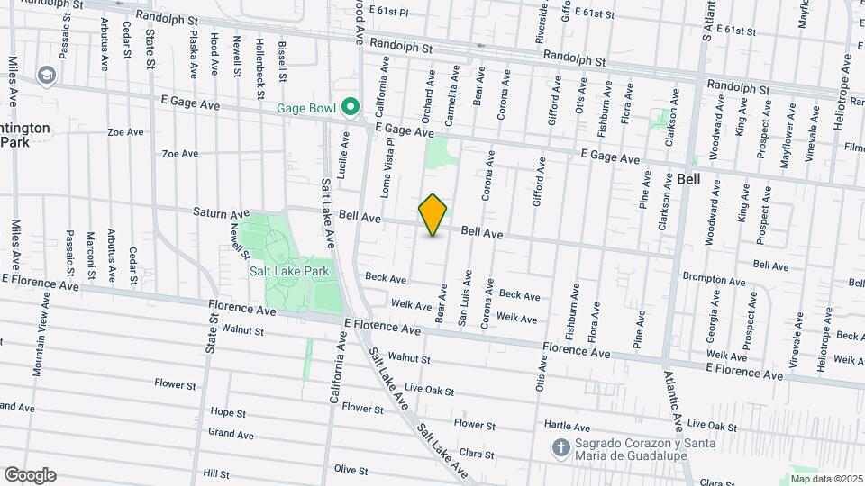 6813 Bear Ave Mapa y Detalles de la Ubicación