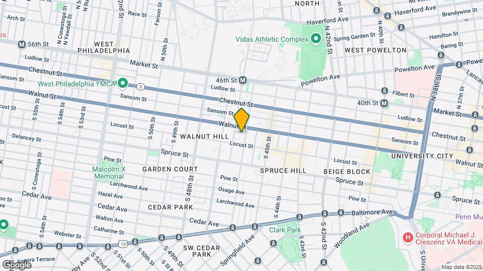 216 S 46th St Map and Location Details