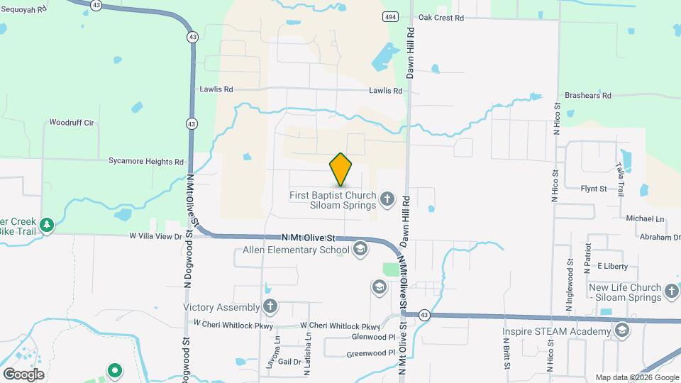 400 W Fitchberg St Map and Location Details