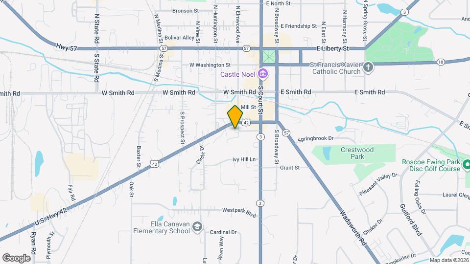 206 Lafayette Rd Map and Location Details