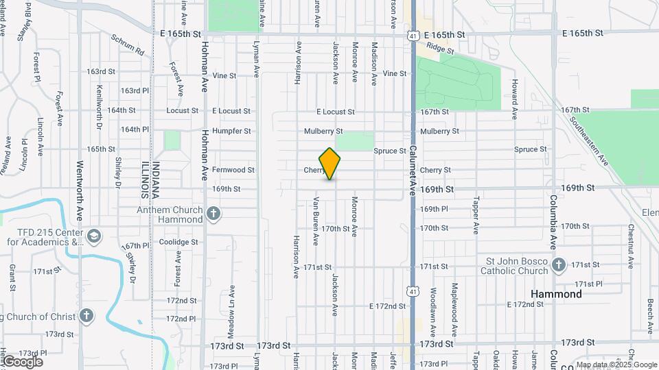 545 169th St Map and Location Details