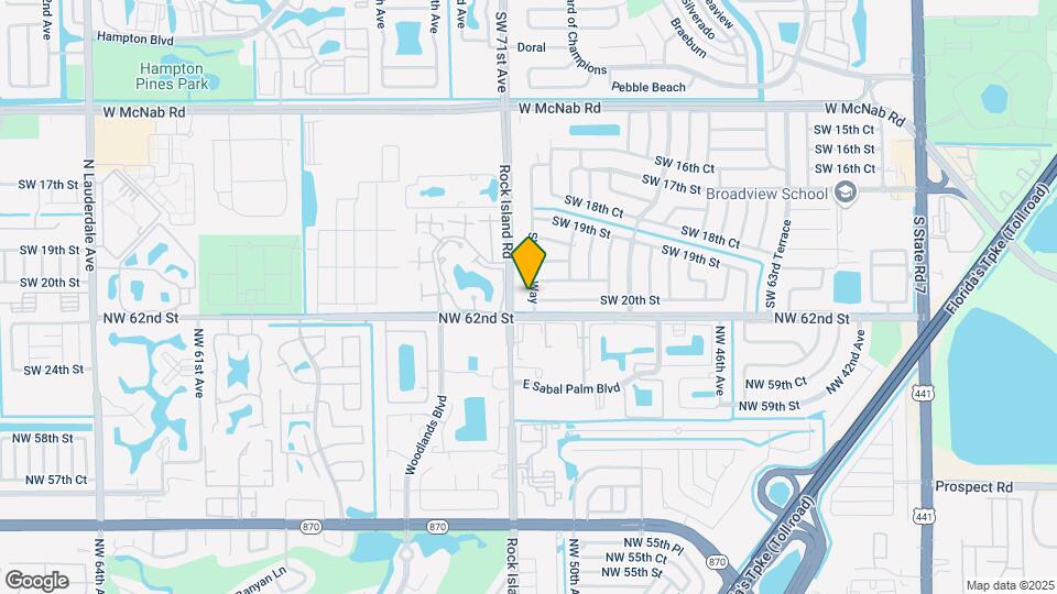1997 SW 70th Way Map and Location Details