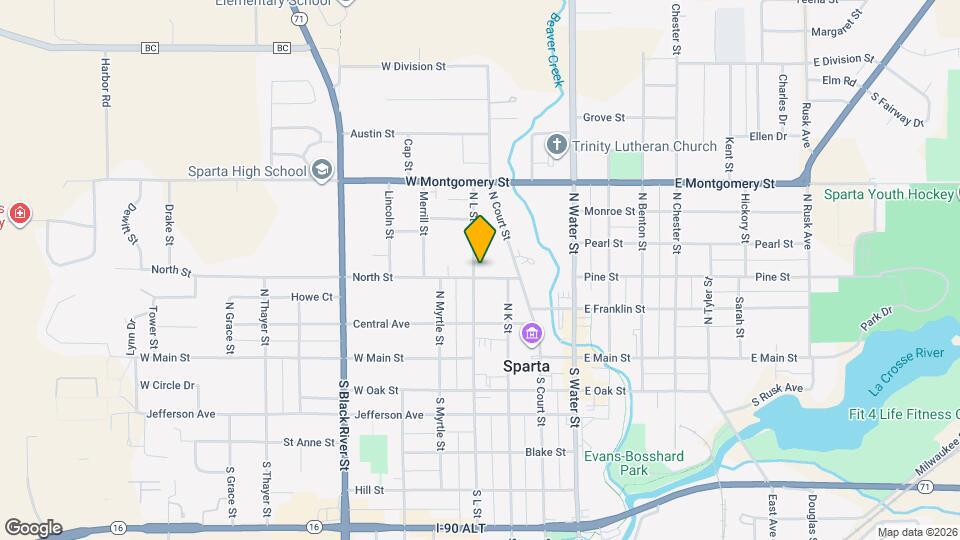 318 North St Map and Location Details