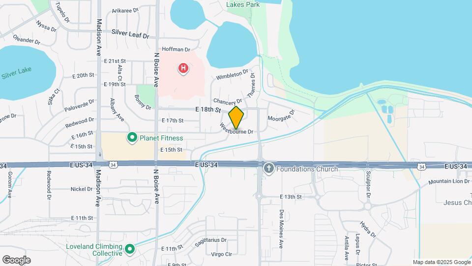 1599 Wellington Ct Map and Location Details