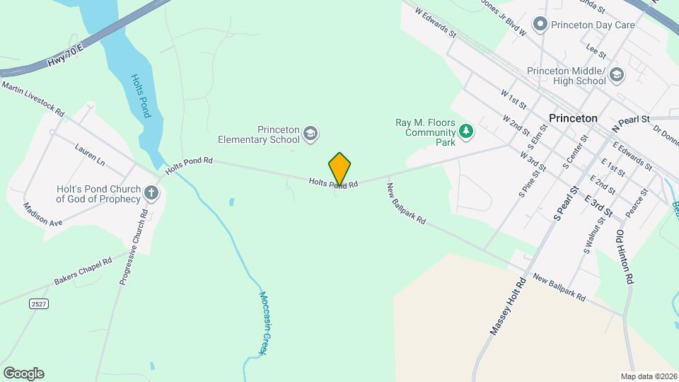 623 Holts Pond Rd Map and Location Details