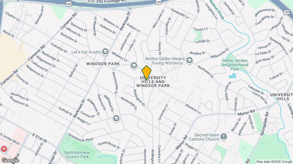 2117 Gaston Pl Dr Mapa y Detalles de la Ubicación