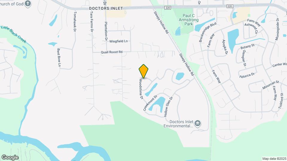 2884 Woodstone Dr Map and Location Details