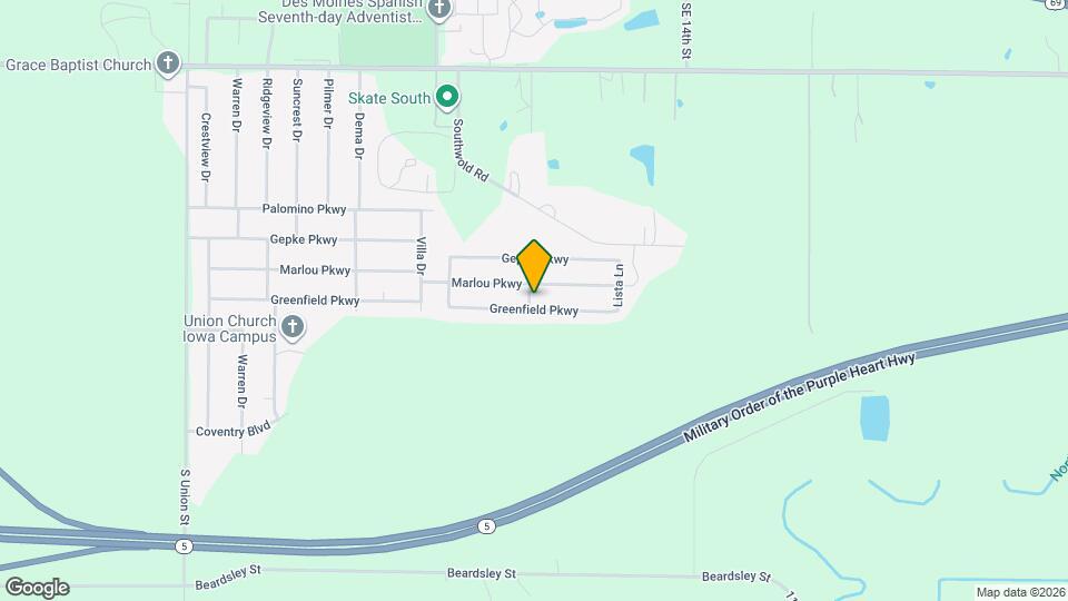 8217 Leisure Ln Map and Location Details