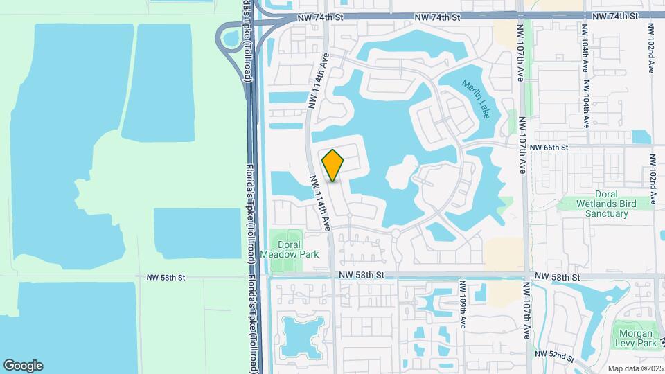 6317 NW 113th Pl Map and Location Details