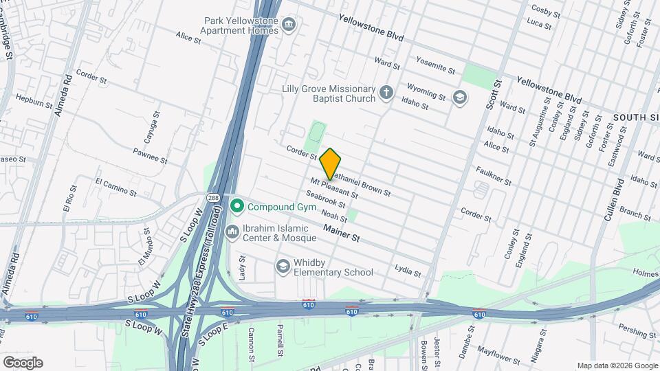 3539 Mt Pleasant St Map and Location Details