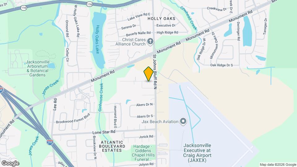 10632 Causey Ln Map and Location Details