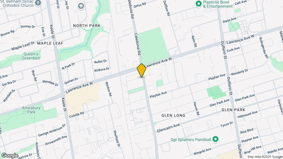1010 Caledonia Rd Map and Location Details