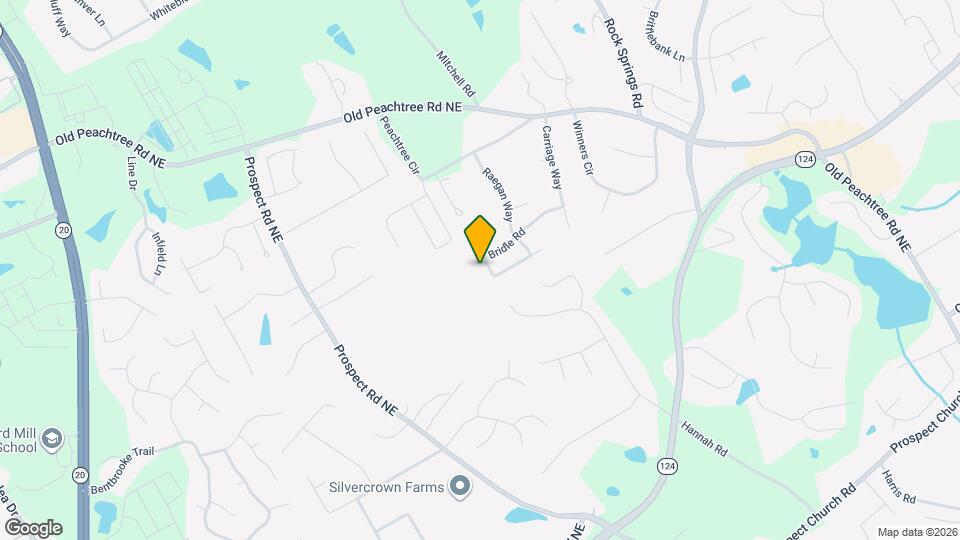 1828 Bridle Rd Map and Location Details