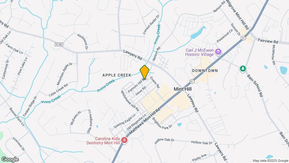 4418 Patriots Hill Rd Map and Location Details