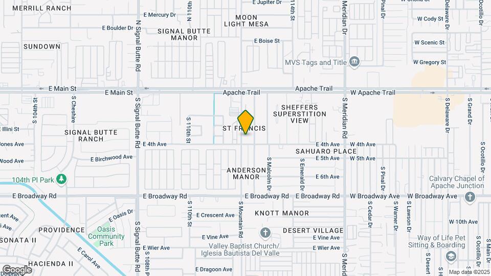 143 S Mountain Rd Map and Location Details